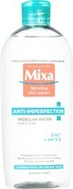 Mixa Anti-Imperfection mizellares Wasser f&#252;r empfindliche Mischhaut bis fettige Haut, 400 ml