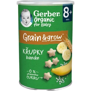 Gerber Crujientes de plátano ecológicos 35 g