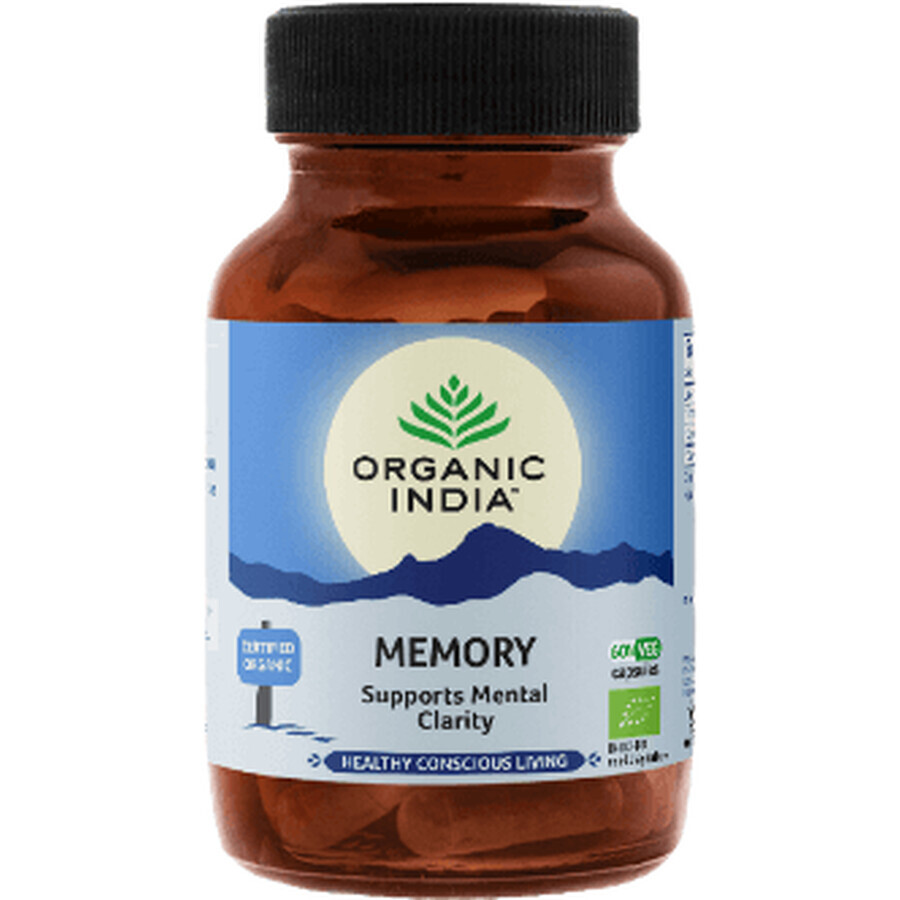 India Organic Memory 60 Kapseln