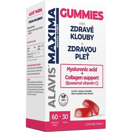 Alavis Maxima Gummies, 60 Kautabletten + 30 Kapseln