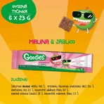 Goodies Haferriegel mit Himbeeren und Apfel 6 x 23 g