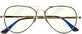 Glassa PC-Brille PCG09 D1,5 schwarz/gold