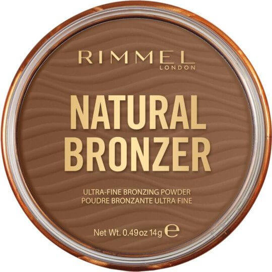 Rimmel London Natürlicher Bronzer Bronzing Puder 002 Sunbronze 14 g