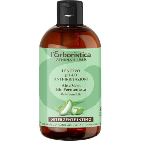 Erboristica Intimreinigungsgel mit fermentiertem Aloe-Vera-Saft 250 ml