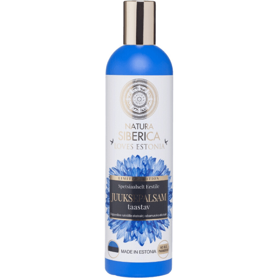 Natura Siberica Verjüngende Haarspülung mit Kornblume und Brombeere 400 ml