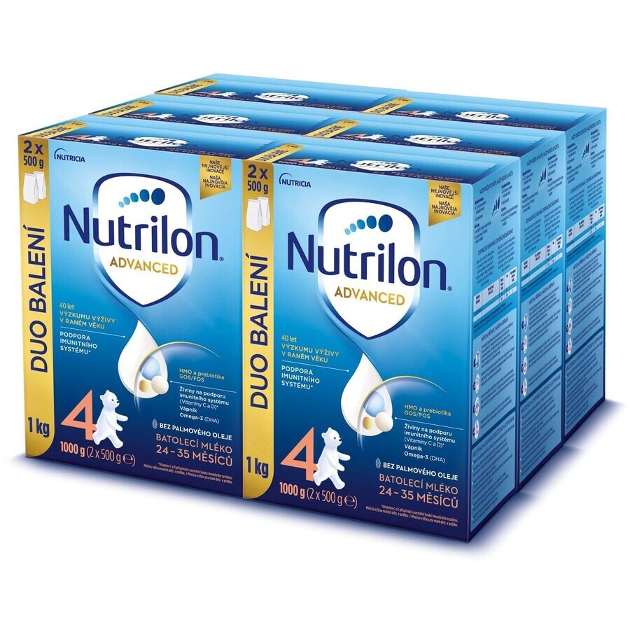 Nutrilon 4 lait en poudre pour nourrissons 6 x 1000 g