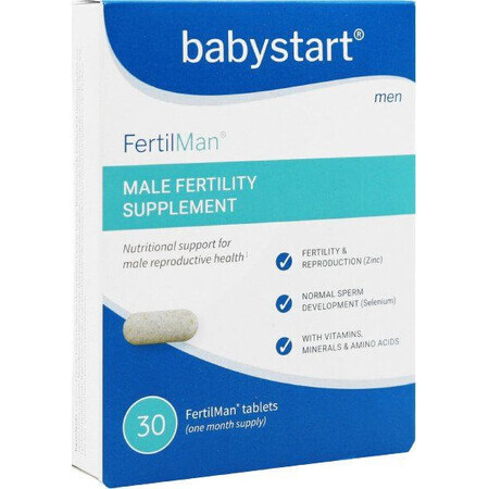 BabyStart Fertil Fertil Man - vitamine con L-taurina 30 capsule