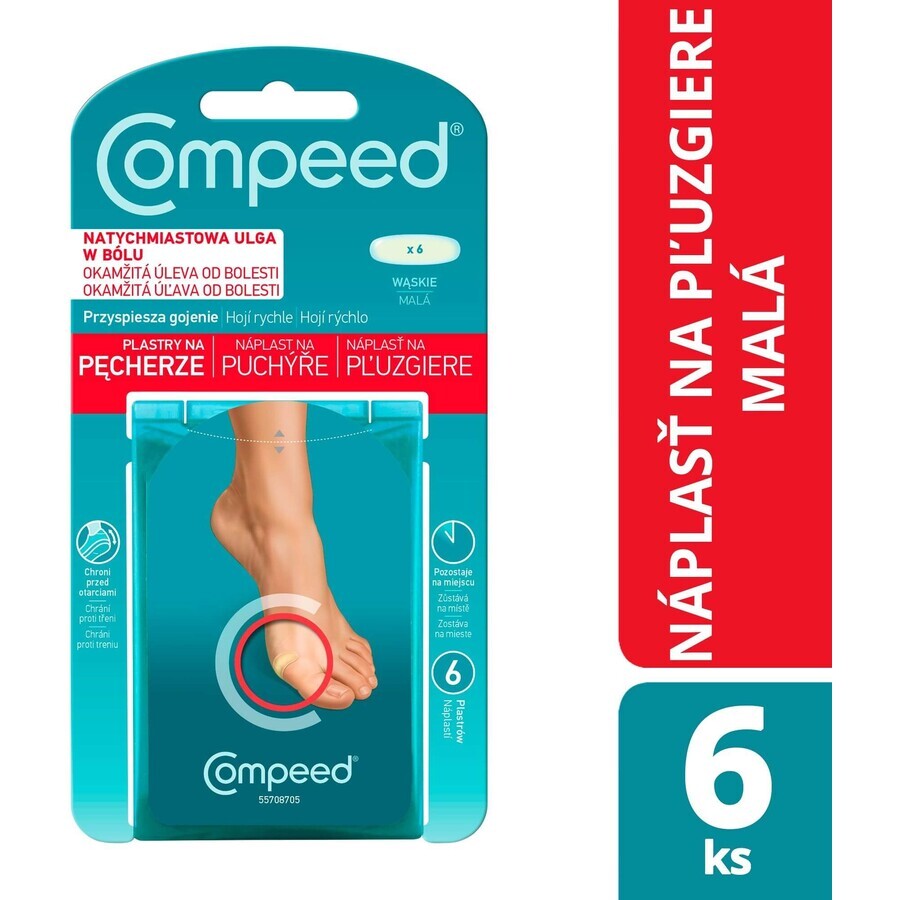 Compeed Plasture kleine Blister 6 Stück