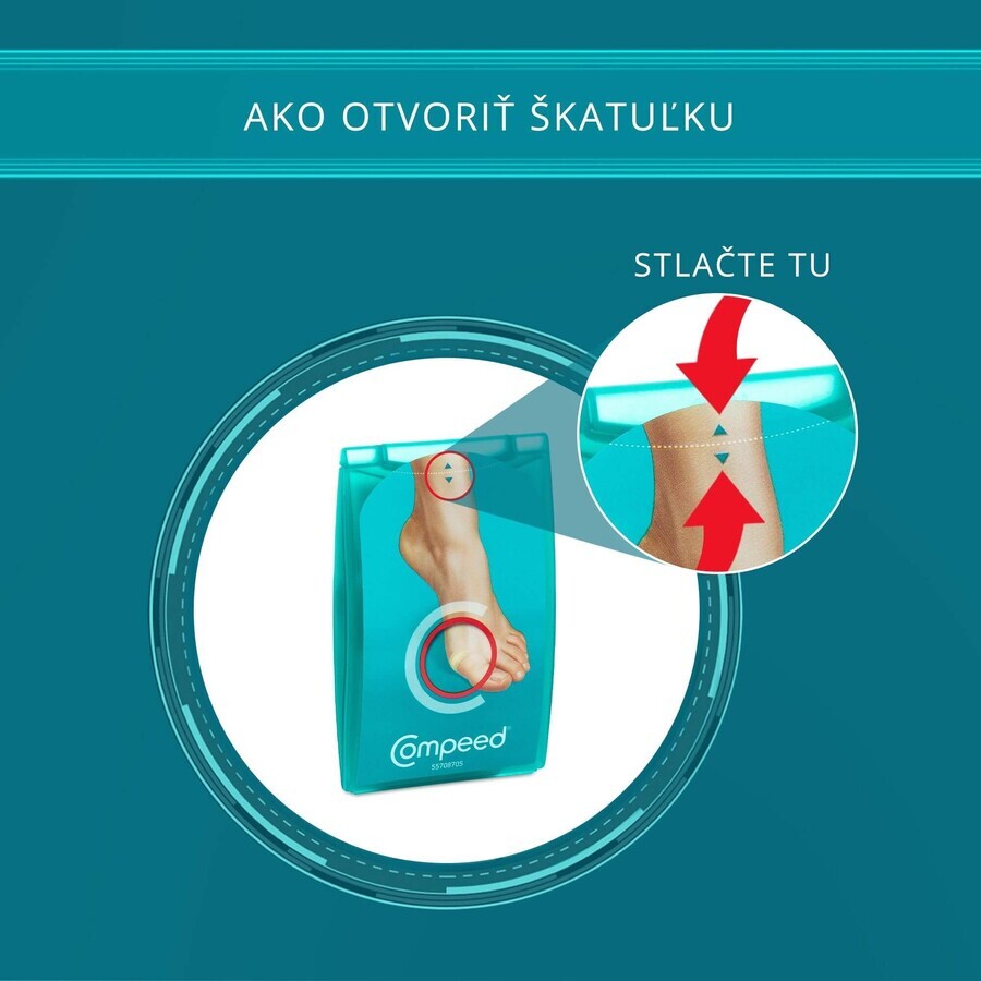 Compeed Plasture kleine Blister 6 Stück