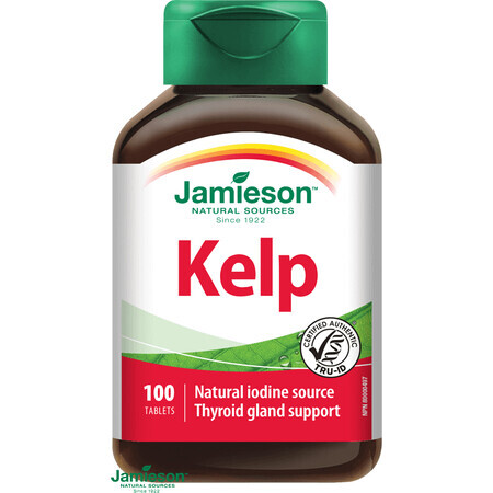 Jamieson Kelp Seetang 650 μg 100 Tabletten