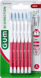 Gum Bi-direction Ultra Interdentalb&#252;rste mit flexiblem Mechanismus 1,2 mm ISO3 6 St&#252;ck