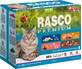 Rasco Premium Sterilised Cat Pouch - Lachs, Kabeljau, Ente, Pute 12 x 85 g