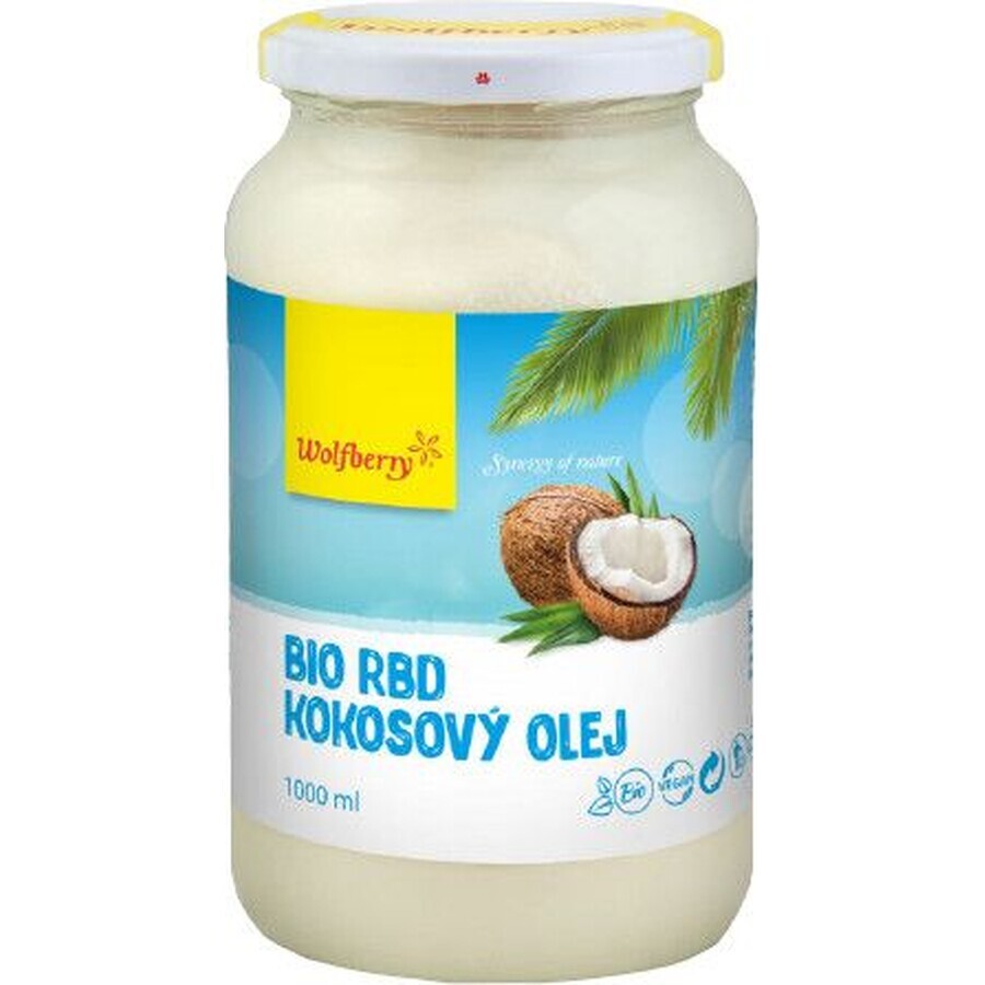 Wolfsbeere RBD Kokosnussöl, 1000 ml