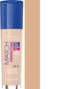 Rimmel London Match Perfection Foundation SPF20 Make-up 200 Soft Beige 30ml