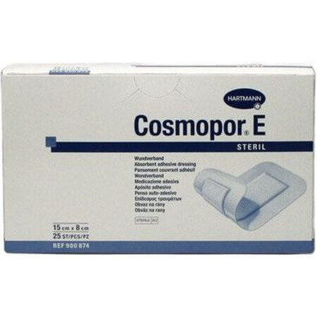 Hartmann Cosmopor e steril sterile Wundauflage 15 x 8 cm 25 Stück