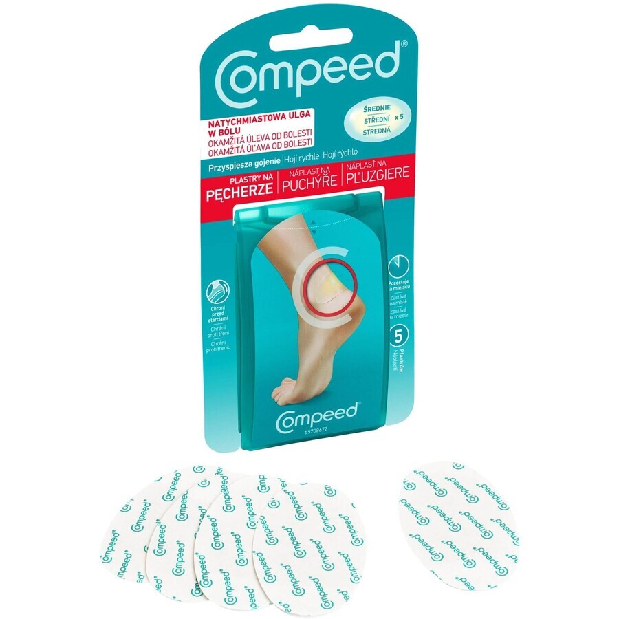 Compeed Plasture mittel Blister 5 Stück