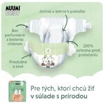 Muumi Baby 4 Maxi 7-14 kg, maandverpakking biologische luiers, 138 stuks