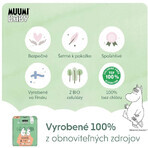 Muumi Baby 4 Maxi 7-14 kg, maandverpakking biologische luiers, 138 stuks