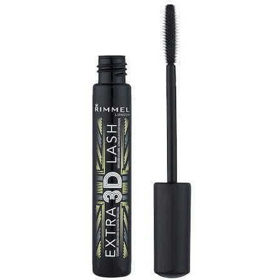 Rimmel London Extra 3D Lash Mascara (003 Extreme Black) 8 ml