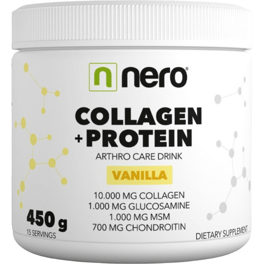 Schwarz COLLAGEN + PROTEIN Vanille 450 g