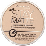 Rimmel London Stay Stay Matte Puder Puder 001 Transparent 14 g