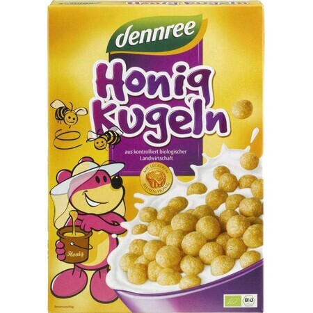 Knusperkugeln mit Honig Eco, 250 gr, Dennree