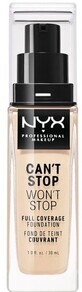 NYX Professional Makeup NYX Professional Makeup Can&#39;t Stop Won&#39;t Stop 24 Stunden Foundation Hohe Deckkraft Makeup - Farbton 02 Alabaster 30 ml