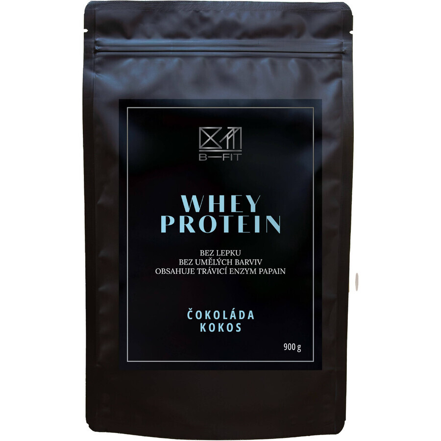 B-Fit Club Whey Protein Molkenprotein Schokolade-Condac 900 g