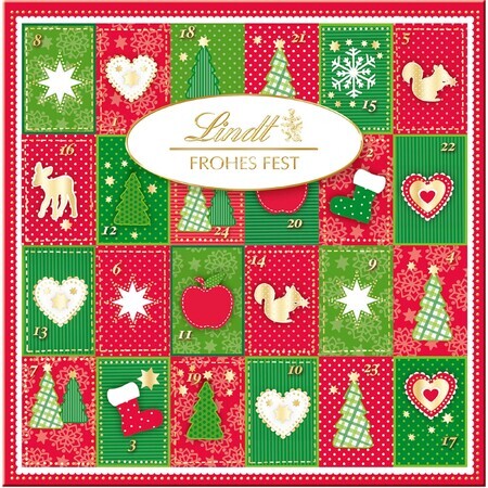 Lindt Happy and Merry Adventskalender 115 g