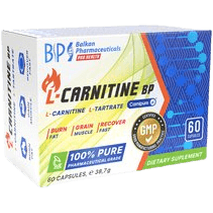 Balkan Pharmaceuticals L-Carnitin BP 500 mg 60 Kapseln