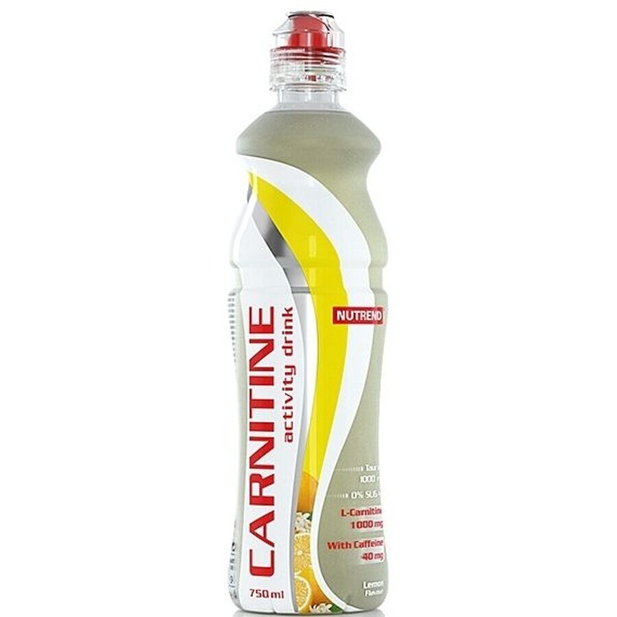 Nutrend CARNITIN DRINK cu cofeină , lămâie 750 ml