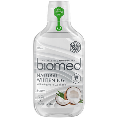 Biomed Natural Whitening Mundspülung 500 ml