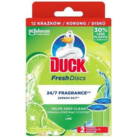 Duck Fresh Discs WC-Kalk Nachfüllpackung 2 x 36 ml