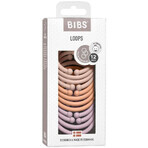 BIBS Loops Ringe, Blush/ Pfirsich/ Dusky Lilac 12 Stück