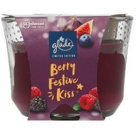 Glade Berry Festive Kiss Duftkerze 204 g