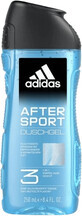 Adidas After Sport 3in1 Duschgel f&#252;r K&#246;rper, Haare und Haut f&#252;r M&#228;nner 250 ml