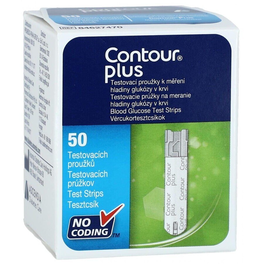 Contour PLUS Diagnosestreifen 50 Stück