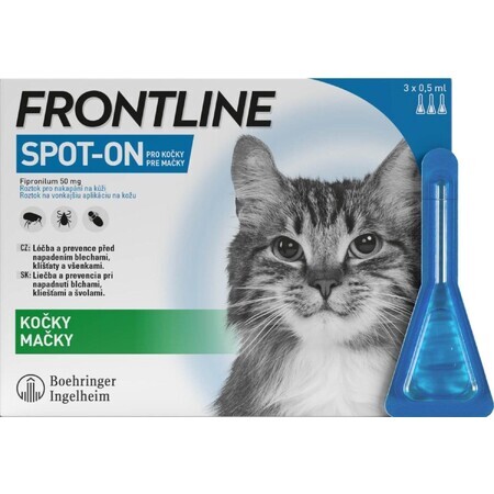 Frontline Spot-on für Katzen 3 x 0,5 ml