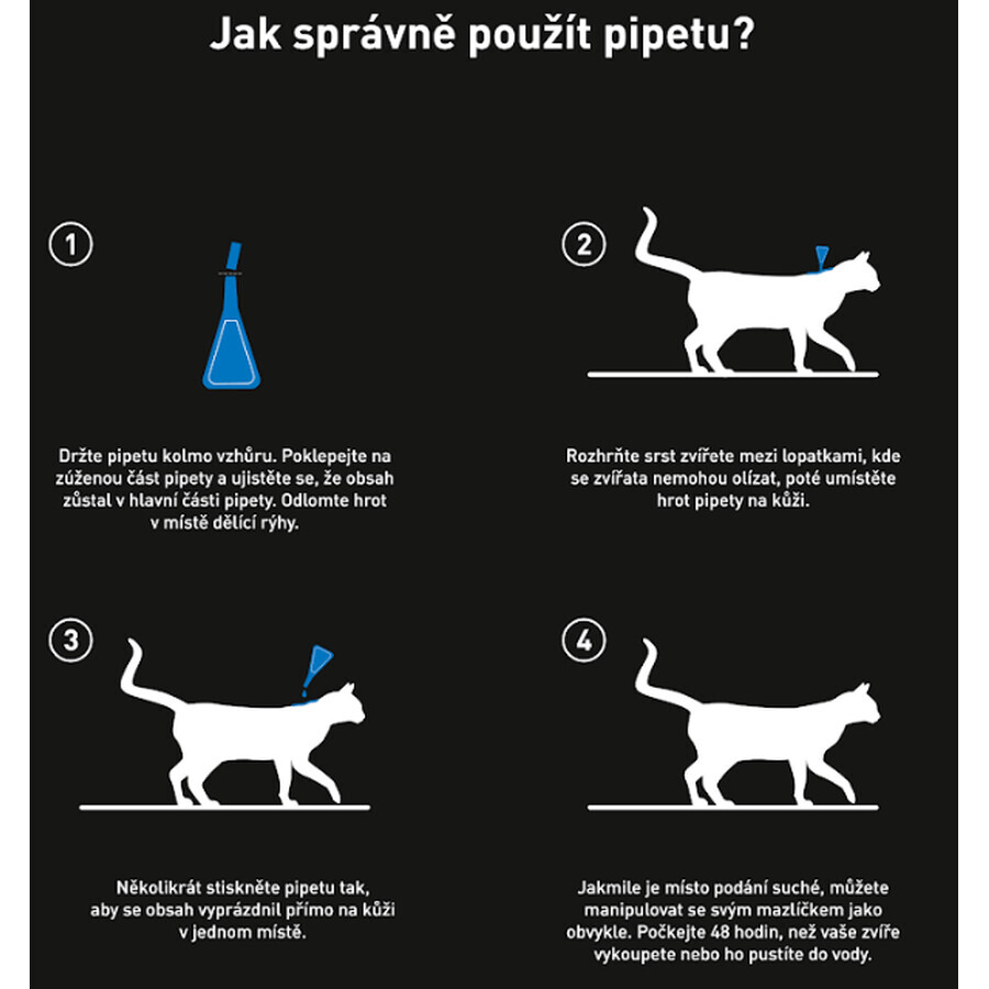 Frontline Spot-on für Katzen 3 x 0,5 ml