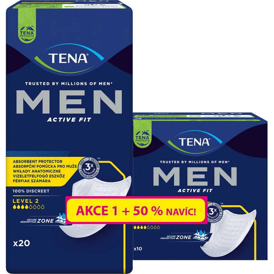 Tena Men Level 2 (50% extra) 30 Stück