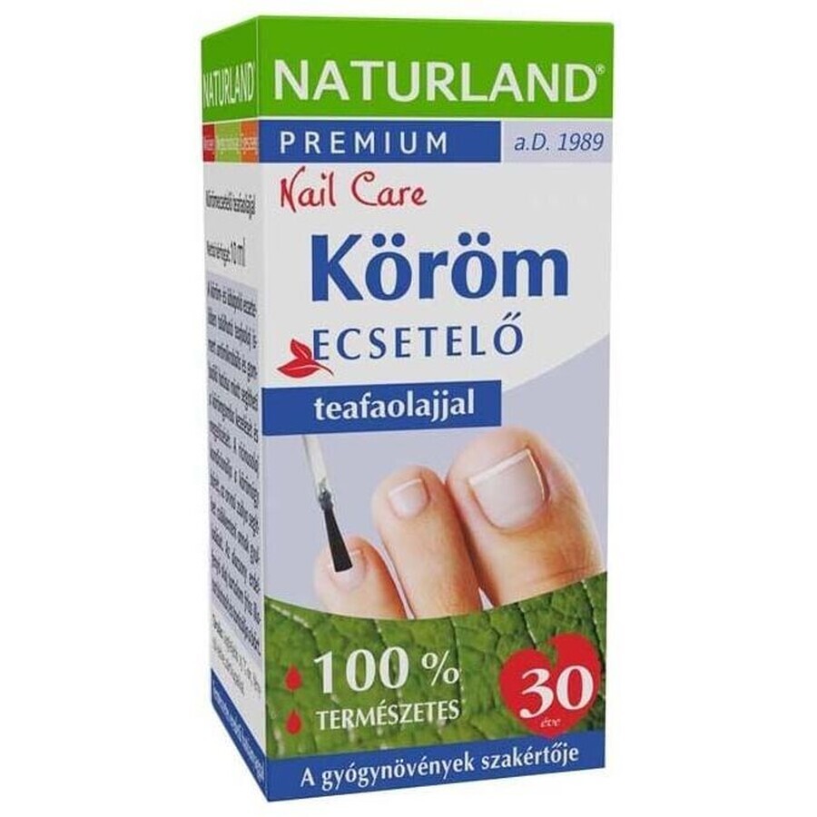 Naturland Nagelbürste mit Teebaumöl 10 ml