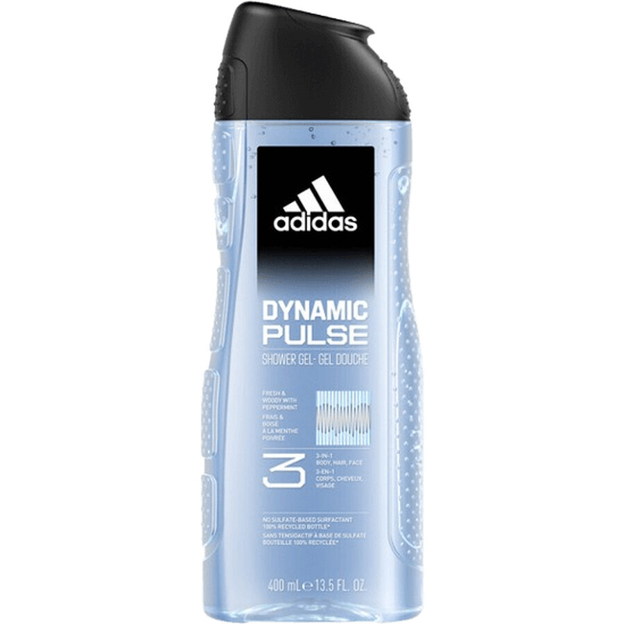 Adidas Gel doccia uomo Dynamic Pulse 3in1 400 ml