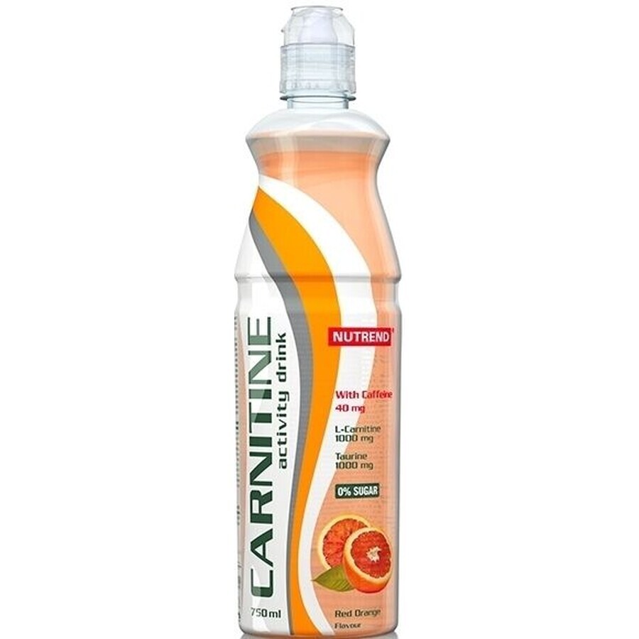 Nutrend CARNITIN CARNITIN DRINK mit Koffein, rot orange 750 ml