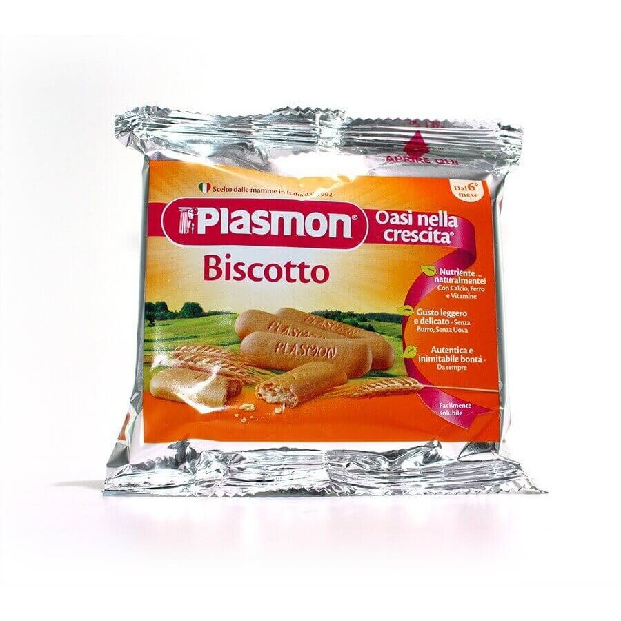 Biscuits with vitamins, Gr. +6 months, 60 g, Plasmon