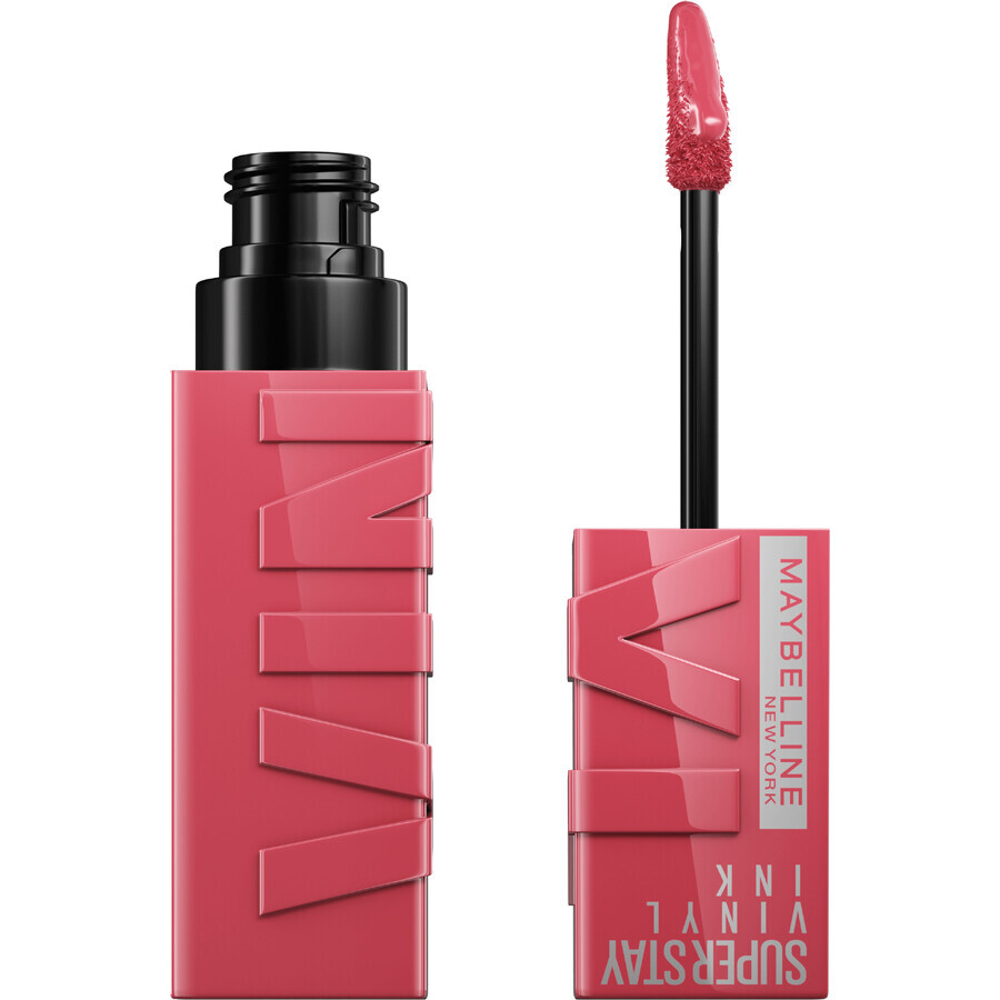 Maybelline New York Superstay Vinyl Ink 160 Schwülstiger Flüssig-Lippenstift, 4,2 ml