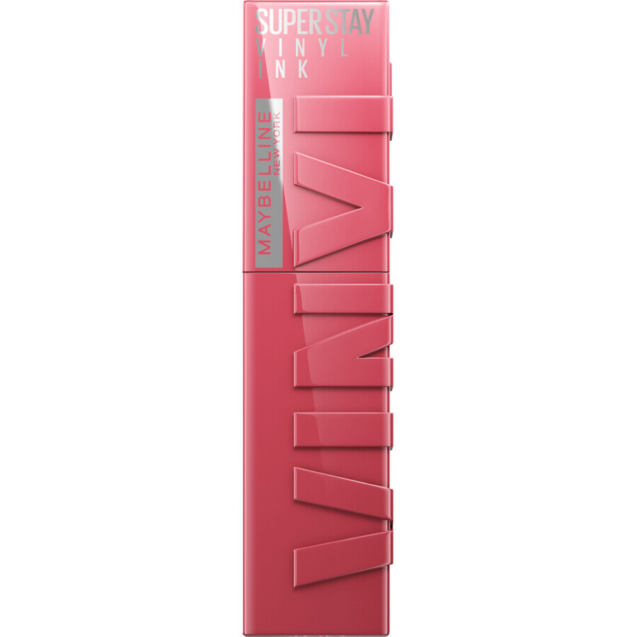 Maybelline New York Superstay Vinyl Ink 160 Schwülstiger Flüssig-Lippenstift, 4,2 ml