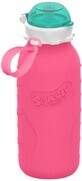 Squeasy Gear Rosa Silikonflasche 480 ml