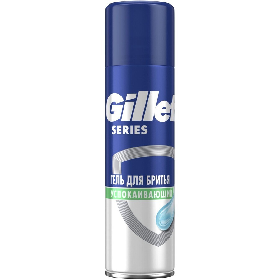 Gillette Sensitive Series Rasiergel für Männer 240 ml