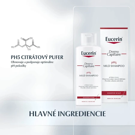 Eucerin DermoCapillaire pH5 Șampon pentru piele sensibilă 250 ml