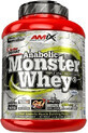 Amix Anabolic Monster Whey, Erdbeer-Banane 2200 g